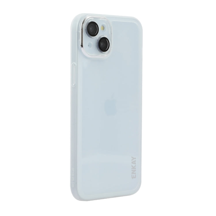 ENKAY Hat-Prince Translucent Matte TPU Phone Case with Lens Film, Series 1