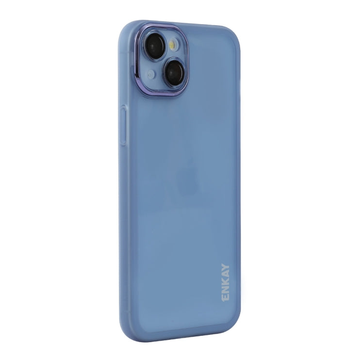 ENKAY Hat-Prince Translucent Matte TPU Phone Case with Lens Film, Series 1