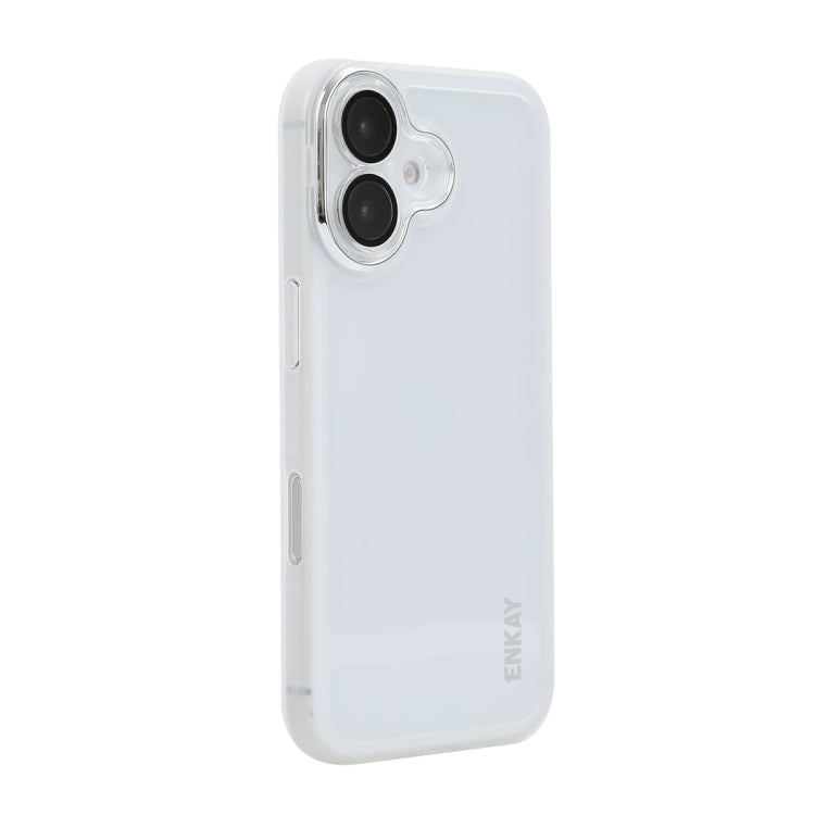 ENKAY Hat-Prince Translucent Matte TPU Phone Case with Lens Film, Series 1