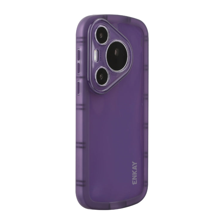 ENKAY Hat-Prince Translucent Matte TPU Shockproof Phone Case