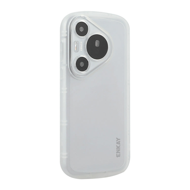 ENKAY Hat-Prince Translucent Matte TPU Shockproof Phone Case