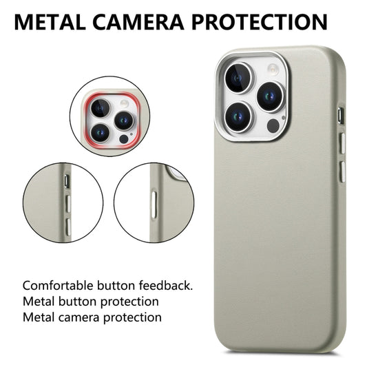 Electroplated Metal Button Shockproof Phone Case, For iPhone 15 Pro Max, For iPhone 15 Pro, For iPhone 14, For iPhone 14 Pro