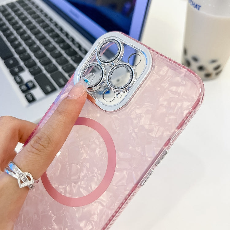 Plating Texture Wristband MagSafe TPU Phone Case with Glitter Lens Film, Series 1