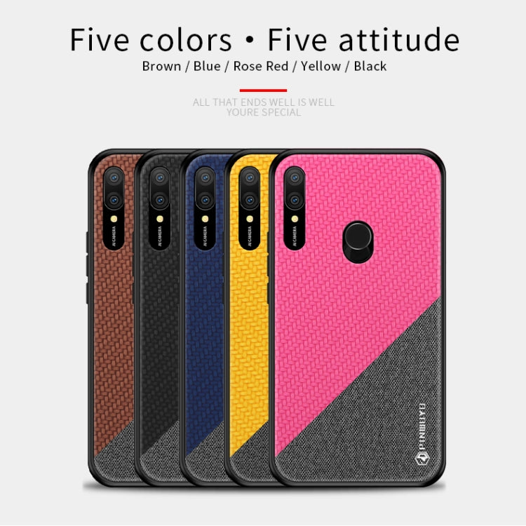 PINWUYO Honors Series Shockproof PC + TPU Protective Case for Huawei P Smart Z/Y9 Prime 2019