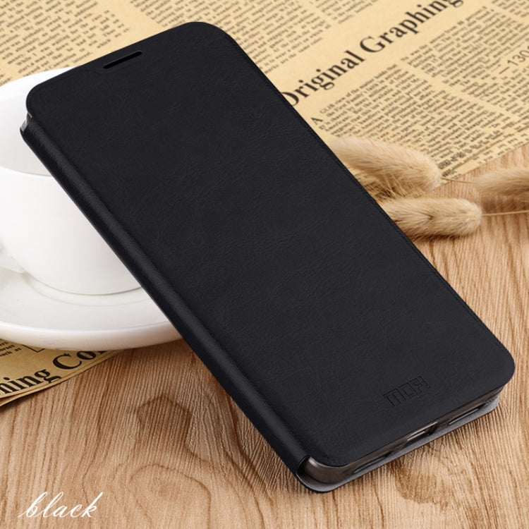 MOFI Rui Series Classical Leather Flip Leather Case With Bracket Embedded Steel Plate All-inclusive, For Xiaomi RedMi Note8, For Xiaomi RedMi Note8 Pro, For Huawei P30, For Huawei P30 Pro, For Huawei P30Lite / Nova4E, For Oneplus 6