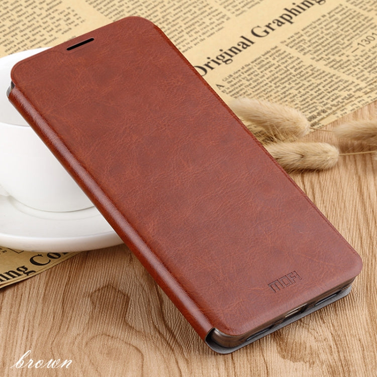 MOFI Rui Series Classical Leather Flip Leather Case With Bracket Embedded Steel Plate All-inclusive, For Xiaomi RedMi Note8, For Xiaomi RedMi Note8 Pro, For Huawei P30, For Huawei P30 Pro, For Huawei P30Lite / Nova4E, For Oneplus 6