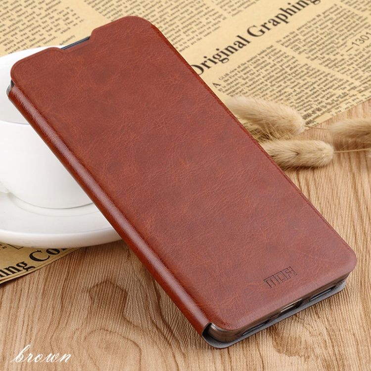 MOFI Rui Series Classical Leather Flip Leather Case With Bracket Embedded Steel Plate All-inclusive