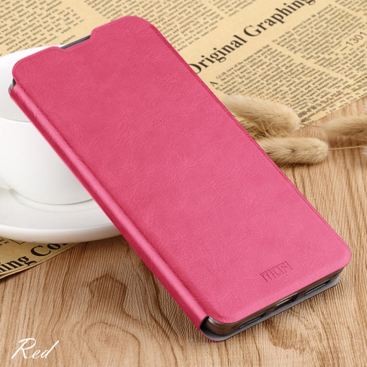 MOFI Rui Series Classical Leather Flip Leather Case With Bracket Embedded Steel Plate All-inclusive