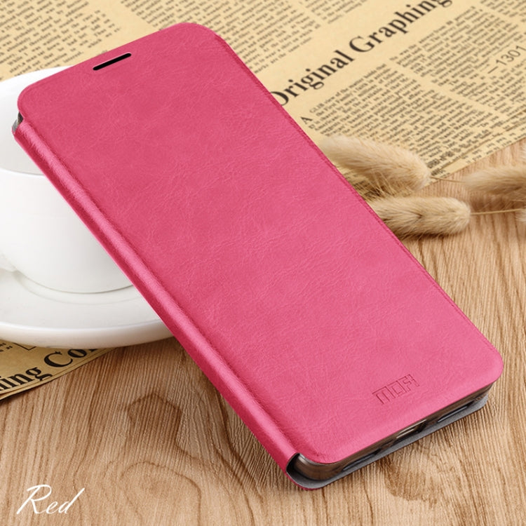 MOFI Rui Series Classical Leather Flip Leather Case With Bracket Embedded Steel Plate All-inclusive