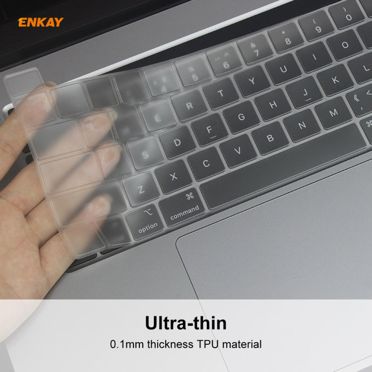 ENKAY for MacBook Pro 16 inch (A2141) TPU Soft Keyboard Protector