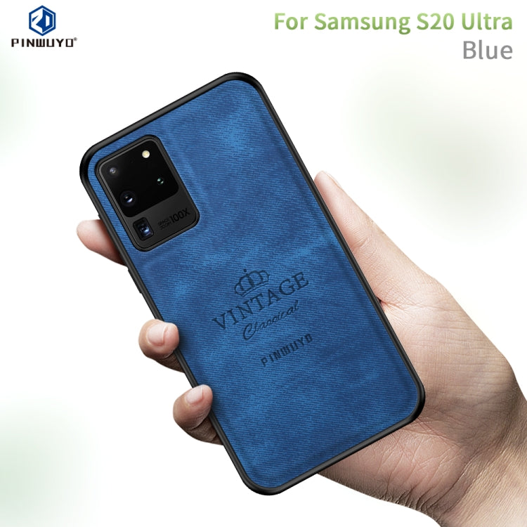 PINWUYO Zun Series PC + TPU + Skin Waterproof And Anti-fall All-inclusive Protective Shell, For Galaxy S20 Ultra, For Galaxy A51 / M40S, For Galaxy A91 / S10 Lite, For Huawei Nova 6, For Huawei Nova 6 SE, For Huawei Honor V30 / V30 Pro