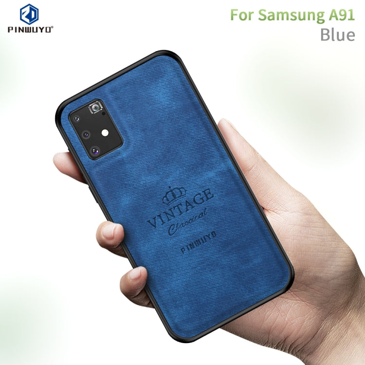 PINWUYO Zun Series PC + TPU + Skin Waterproof And Anti-fall All-inclusive Protective Shell, For Galaxy S20 Ultra, For Galaxy A51 / M40S, For Galaxy A91 / S10 Lite, For Huawei Nova 6, For Huawei Nova 6 SE, For Huawei Honor V30 / V30 Pro