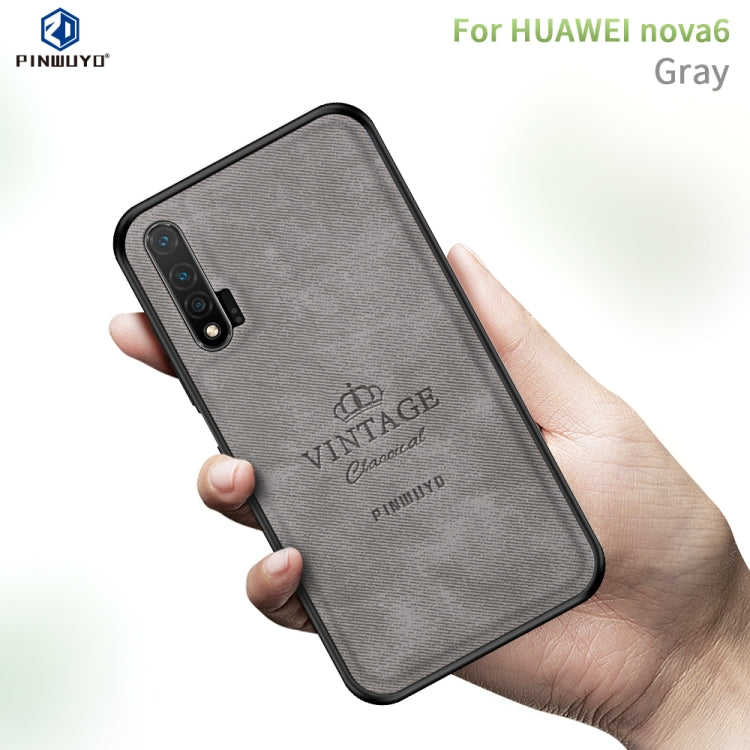 PINWUYO Zun Series PC + TPU + Skin Waterproof And Anti-fall All-inclusive Protective Shell