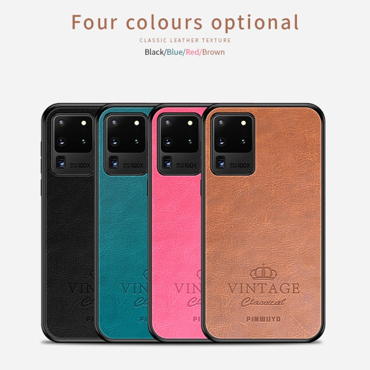 PINWUYO Pin Rui Series Classical Leather Texture PC + TPU Waterproof  Anti-fall All-inclusive Protective Case Shell, For Galaxy S20 Ultra, For Galaxy A51 / M40s, For Galaxy A91 / S10 Lite, For Huawei Nova 6, For Huawei Nova 6 SE