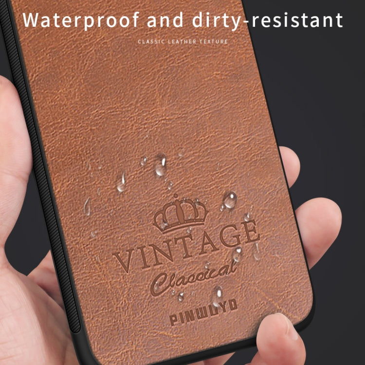 PINWUYO Pin Rui Series Classical Leather Texture PC + TPU Waterproof  Anti-fall All-inclusive Protective Case Shell