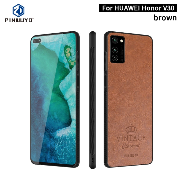 PINWUYO Pin Rui Series Classical Leather Texture PC + TPU Waterproof  Anti-fall All-inclusive Protective Case Shell, For Galaxy S20 Ultra, For Galaxy A51 / M40s, For Galaxy A91 / S10 Lite, For Huawei Nova 6, For Huawei Nova 6 SE