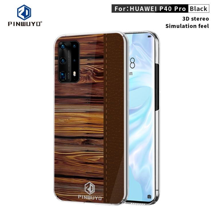 PINWUYO Pindun Series Slim 3D Flashing All-inclusive PC Case, For Huawei P40 Pro