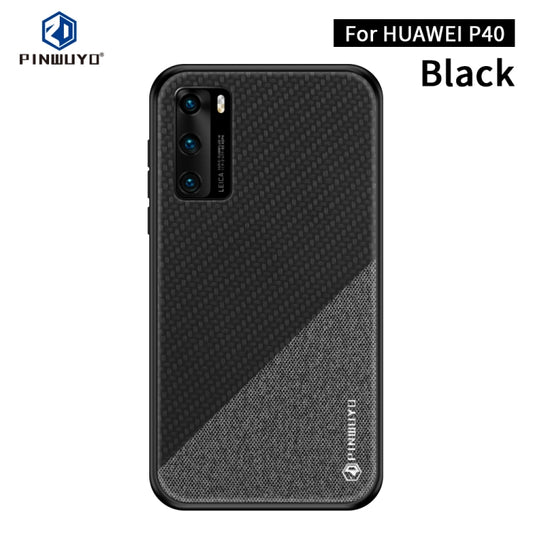 PINWUYO Rong Series  Shockproof PC + TPU+ Chemical Fiber Cloth Protective Cover