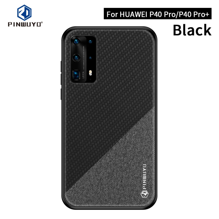 PINWUYO Rong Series  Shockproof PC + TPU+ Chemical Fiber Cloth Protective Cover, For Huawei P40, For Huawei P40 pro / P40pro+, For Galaxy A01, For Galaxy?A21, For Xiaomi 10 / 10pro, For Xiaomi  RedMi K30