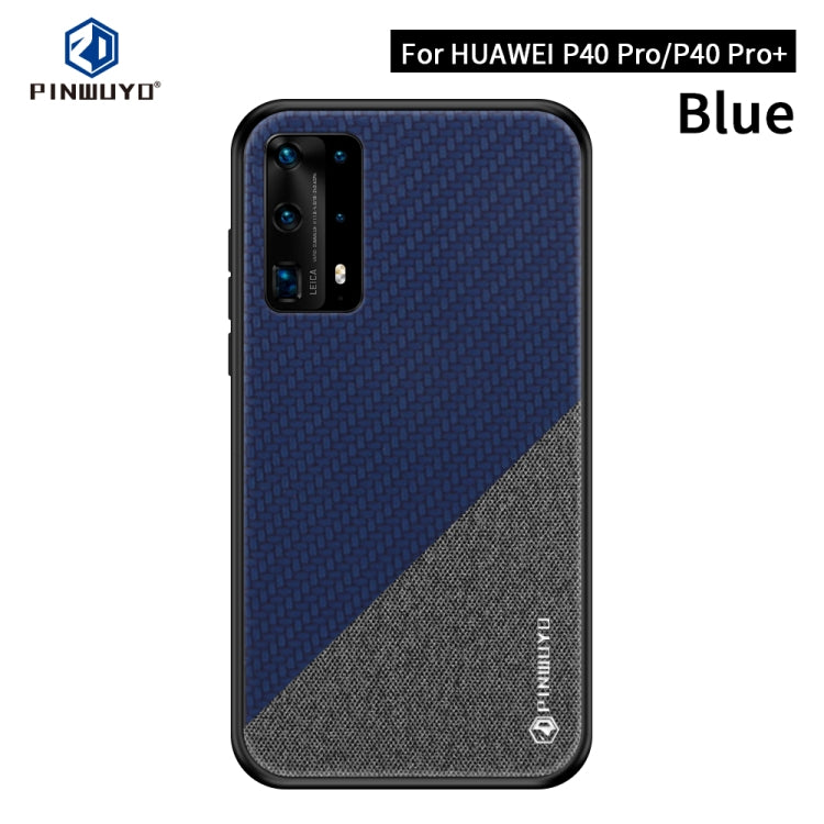 PINWUYO Rong Series  Shockproof PC + TPU+ Chemical Fiber Cloth Protective Cover