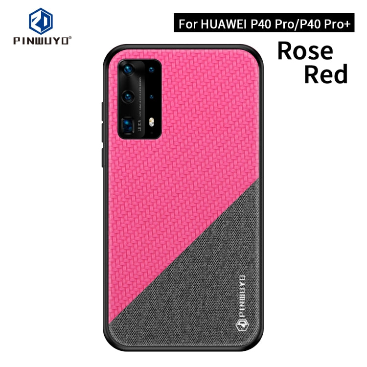 PINWUYO Rong Series  Shockproof PC + TPU+ Chemical Fiber Cloth Protective Cover