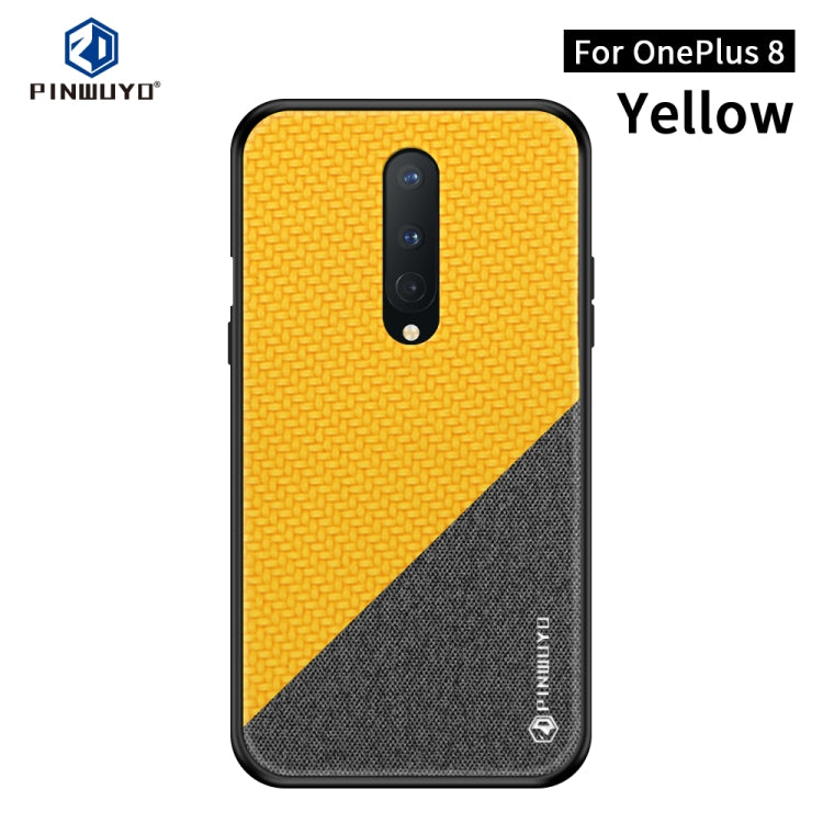 PINWUYO Rong Series  Shockproof PC + TPU+ Chemical Fiber Cloth Protective Cover