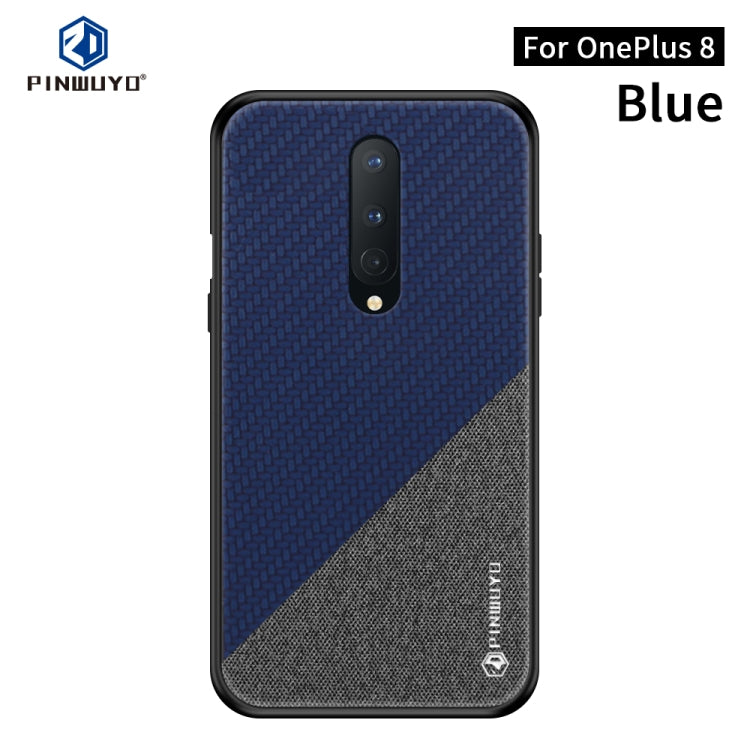 PINWUYO Rong Series  Shockproof PC + TPU+ Chemical Fiber Cloth Protective Cover