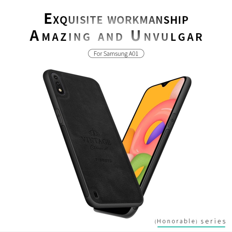 PINWUYO Zun Series PC + TPU + Skin Waterproof And Anti-fall All-inclusive Protective Shell, For Galaxy A01, For Galaxy A21, For Galaxy A41, For Galaxy A81, For Oneplus 8, For Oneplus 8 Pro