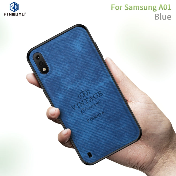 PINWUYO Zun Series PC + TPU + Skin Waterproof And Anti-fall All-inclusive Protective Shell, For Galaxy A01, For Galaxy A21, For Galaxy A41, For Galaxy A81, For Oneplus 8, For Oneplus 8 Pro