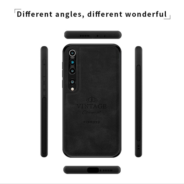 PINWUYO Zun Series PC + TPU + Skin Waterproof And Anti-fall All-inclusive Protective Shell, For Xiaomi 10 / 10 Pro, For Xiaomi Redmi K30, For Huawei P40, For Huawei P40 pro / P40pro+, For Huawei Y7P/P40Lite E/Honor9C, For OPPO Realme 6 Pro