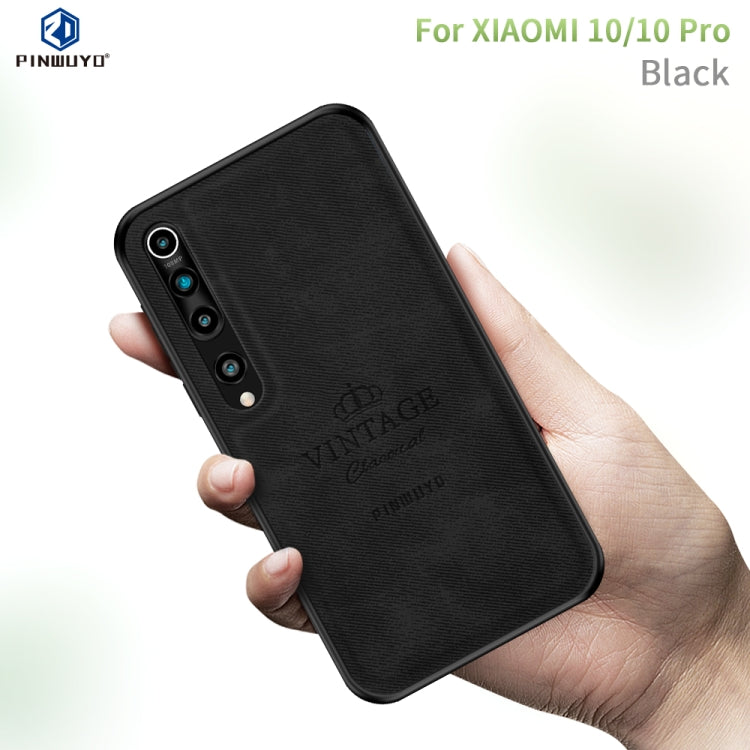 PINWUYO Zun Series PC + TPU + Skin Waterproof And Anti-fall All-inclusive Protective Shell, For Xiaomi 10 / 10 Pro, For Xiaomi Redmi K30, For Huawei P40, For Huawei P40 pro / P40pro+, For Huawei Y7P/P40Lite E/Honor9C, For OPPO Realme 6 Pro