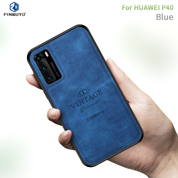 PINWUYO Zun Series PC + TPU + Skin Waterproof And Anti-fall All-inclusive Protective Shell, For Xiaomi 10 / 10 Pro, For Xiaomi Redmi K30, For Huawei P40, For Huawei P40 pro / P40pro+, For Huawei Y7P/P40Lite E/Honor9C, For OPPO Realme 6 Pro