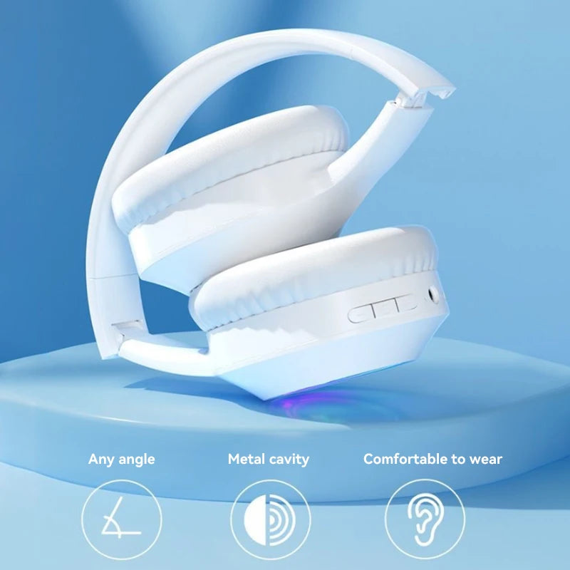 Xiaomi MIJIA Wireless Bluetooth Headphone Over The Ear High Fidelity Bass Stereo With Microphone Music Gaming Foldable Headsets