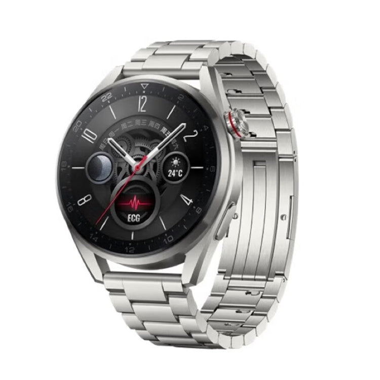 Original HUAWEI WATCH 3 Pro New Smart Sports Watch, Fashion Brown, Enjoyable Gray