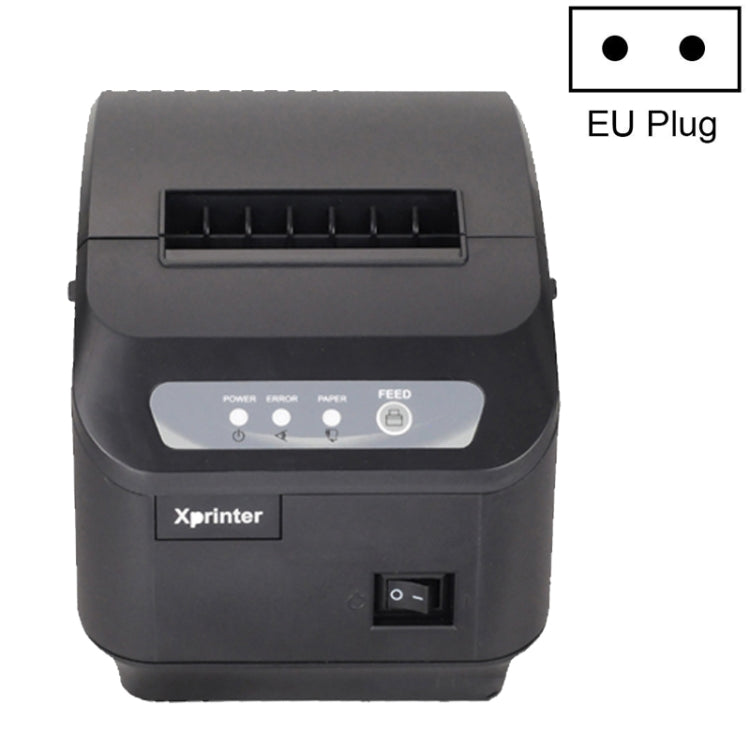 Xprinter XP-Q200II Thermal Small Receipt Printer Catering And Kitchen Receipt Printer 80mm Cutter