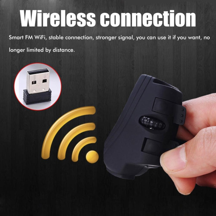 GM306 2.4GHz Wireless Finger Lazy Mouse with USB Receiver