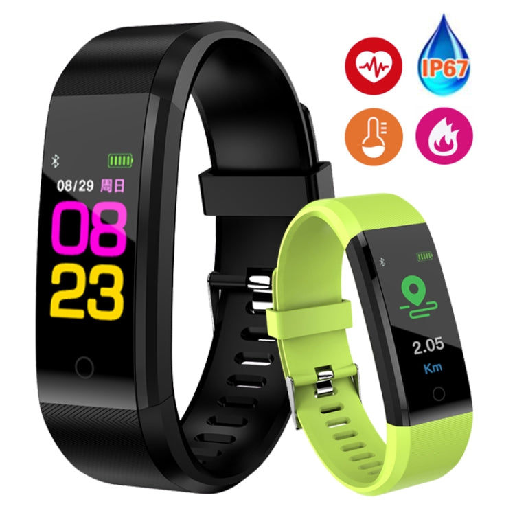 ID115 Plus Smart Bracelet Fitness Heart Rate Monitor Blood Pressure Pedometer Health Running Sports SmartWatch for IOS Android