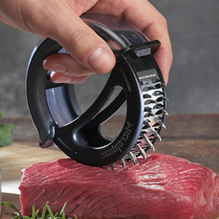 Round Stainless Steel 48-Pin Steak Tenderizer Tendon Knife