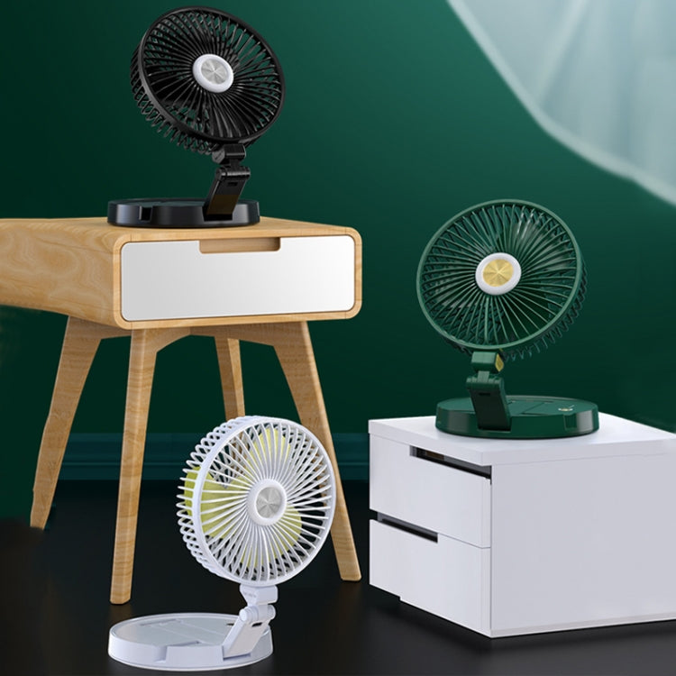 FF-996 Desktop Folding Table Lamp Fan Student Dormitory Desktop USB Mute Fan