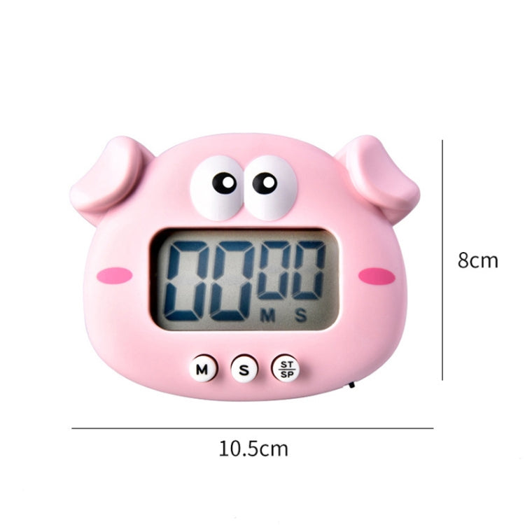 Kitchen Baking Cartoon Animal Electronic Timer Alarm Clock Student Learning Timer