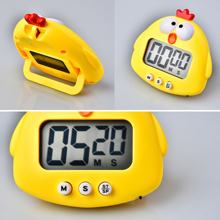 Kitchen Baking Cartoon Animal Electronic Timer Alarm Clock Student Learning Timer