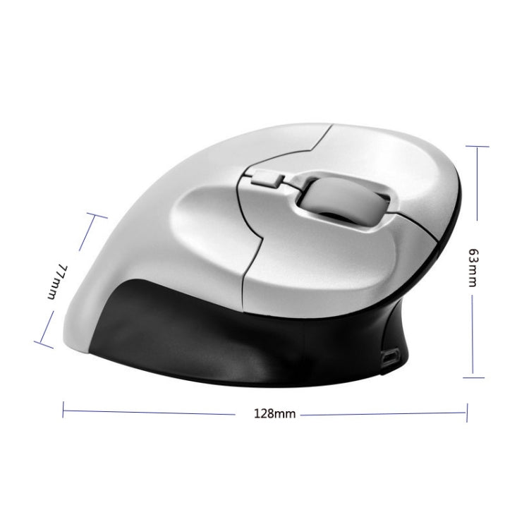 G70 Wireless & Wired Vertical Mouse Ergonomic Optical Mouse, Style: