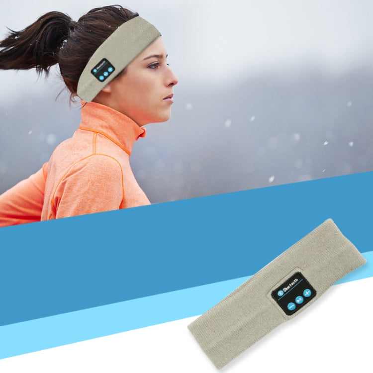 Bluetooth Headset Sports Headband Outdoor Running Yoga Sweat-Absorbent Headscarf