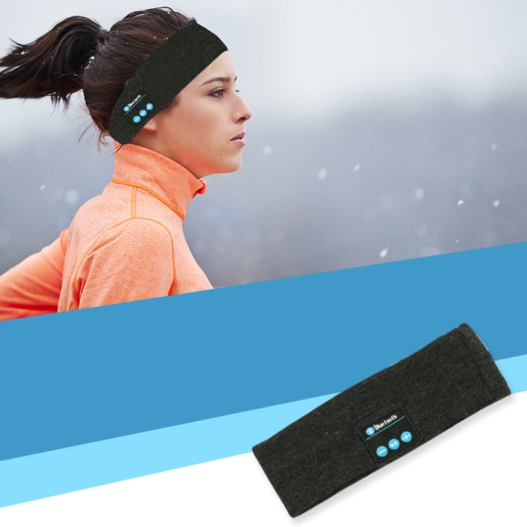 Bluetooth Headset Sports Headband Outdoor Running Yoga Sweat-Absorbent Headscarf