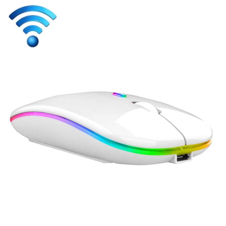 C7002 2400DPI 4 Keys Colorful Luminous Wireless Mouse