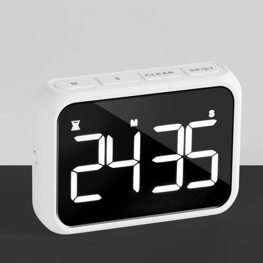 Rechargeable Large Screen LCD Electronic Timing Reminder Alarm Clock Kitchen Baking Timer