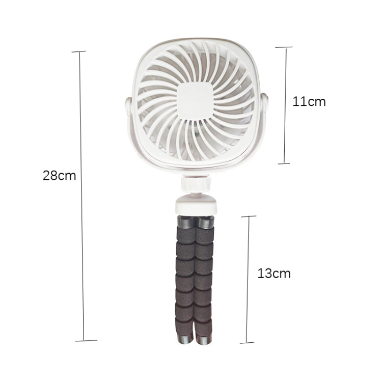 Octopus Stroller Deformation Fan Desktop Portable Handheld USB Small Fan