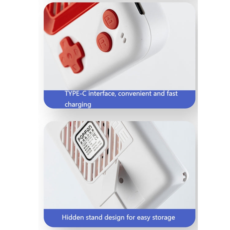 PROFAN XH008 USB Hanging Game Console Shape Fan with Bracket, Style: