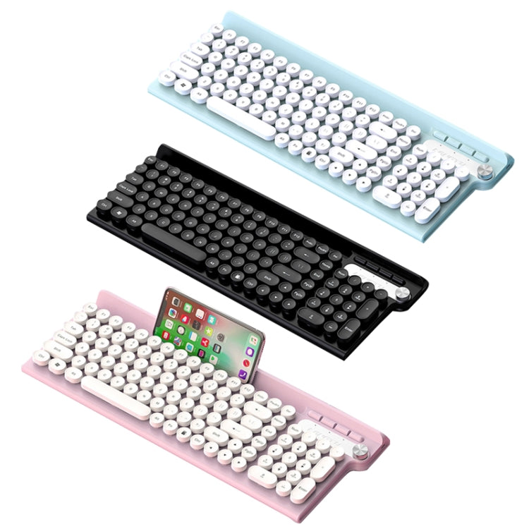 LANGTU L3 102 Keys Anti-Spill Silent Office Wired Mechanical Keyboard, Cable Length: 1.5m, L3 Black, L3 White Green, L3 Pink