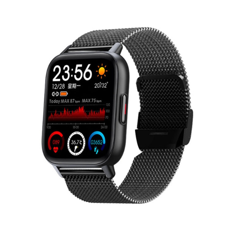 QS16Pro 1.69-Inch Health Monitoring Waterproof Smart Watch, Supports Body Temperature Detection